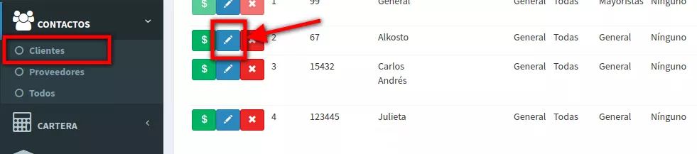 Configuración Portal de Clientes