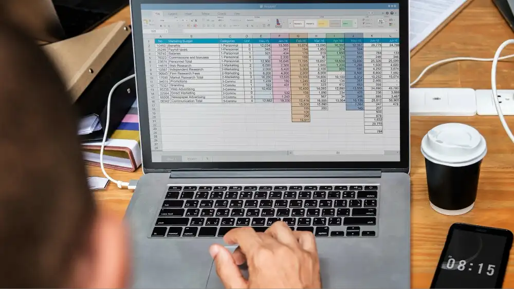 asientos contables en excel
