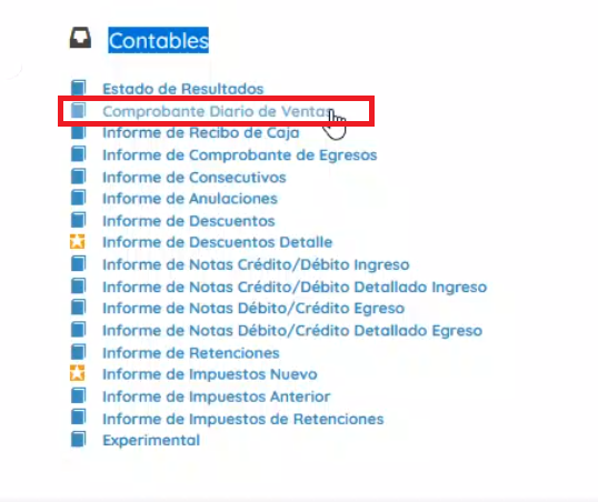 Sección de contables 