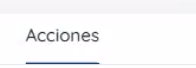 Botón de acciones para definir promoción