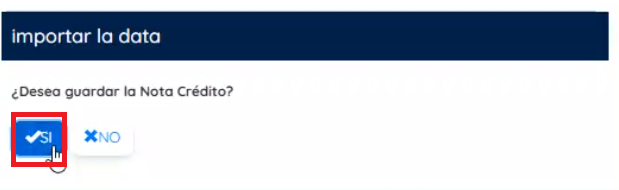 Botón de confirmación 