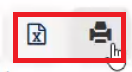 Botón de imprimir y exportar 