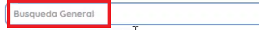 Barra búsqueda general 