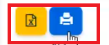 Botones de exportar e imprimir