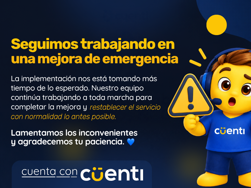 Aviso importante